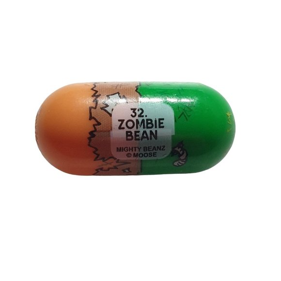 Mighty Beanz 32 Zombie Bean 2003 Series 1 Moose Entertainment - Picture 2 of 4